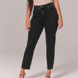 Abercrombie curve love 90s high rise straight jeans
